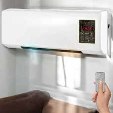 Настінний обігрівач керамічний з пультом 2000 Вт Air Conditioner Білий