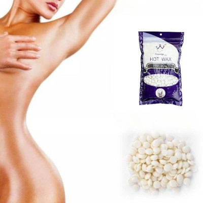 Віск у гранулах для воскоплаву 500гр Hot Wax Білий