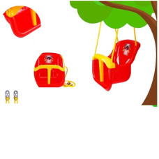 Гойдалка підвісна пластикова 8119 Technok Toys Червона