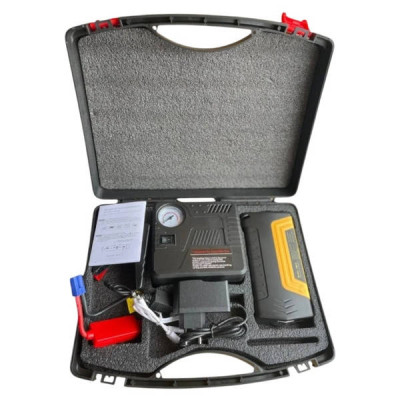 Компресор автомобільний та пускозарядний пристрій 50800 мАг у валізі JUMPSTARTER TM15