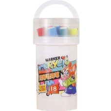 Маркери акварельні 18шт Water color pen 635-18