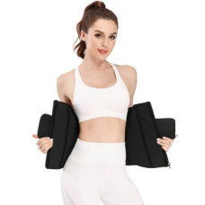 Потяг для схуднення, що стягує Waist training corset Чорний XXL