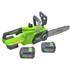 Пила ланцюгова акумуляторна CHAIN ​​SAW 16ˮ KRAFFTEC Салатова