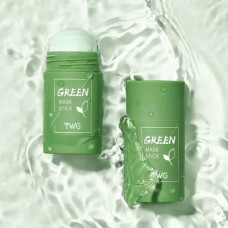 Маска, що очищає для обличчя з глиною та зеленим чаєм Nicor ​​Green Mask Stick Maseczka Do Twarzy Зелена