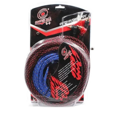 Набір дротів для встановлення сабвуфера до 1500Вт Sound-Tech Auto Audio WireKIT 10GA+C011