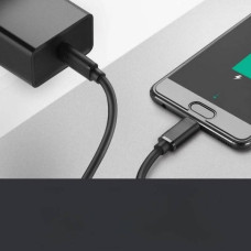 Кабель Vention USB 2.0 Type-C Male to Type-C Male 3A Cable 1M Black PVC Type