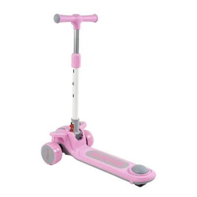 Самокат триколісний дитячий Skyper RD-1028 Рожевий з білим