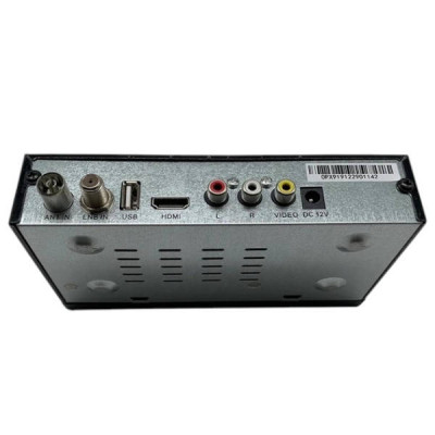 Тюнер цифровий DVB-T2 з підтримкою WiFi адаптера UKC 0967 Чорний
