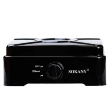 Плита настільна газова емальована на 1 конфорку Sokany SK-07005 Чорна