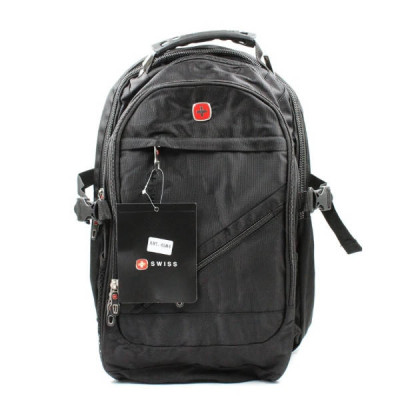 Рюкзак міський місткий на 2 великі відділення travel bag 8810 Чорний