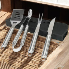 Набір для BBQ 4 предмети у сумці на блискавці