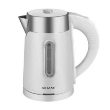 Електрочайник 1200W 1л Sokany SK-09016 Білий