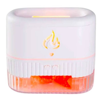 Зволожувач повітря з соляним камінням та підсвічуванням Aroma Diffuser UV-3/FT-1933 Білий
