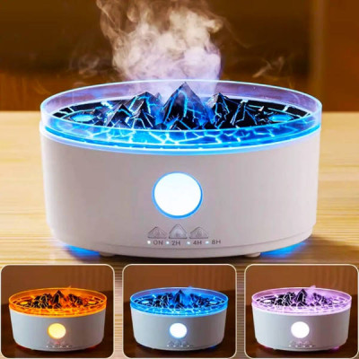 Зволожувач повітря Вулкан Humidifier Volcano Style / V62 Білий