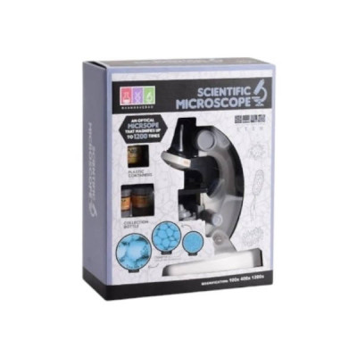 Дитячий мікроскоп Scientific Microscope Білий