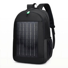 Рюкзак із вбудованою сонячною панеллю 10w usb Чорний