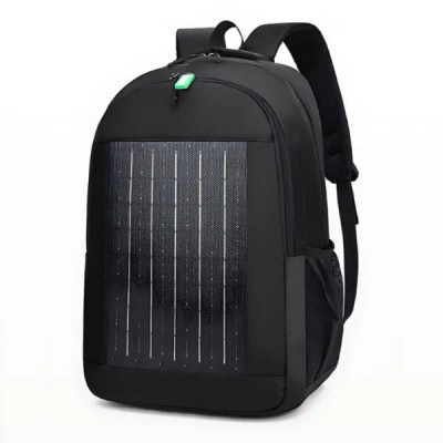 Рюкзак із вбудованою сонячною панеллю 10w usb Чорний