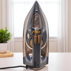 Праска побутова з антипригарним покриттям Hoffmans 3000W HM-9022 Сірий