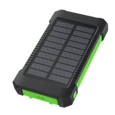 Power Bank із сонячною панеллю та функцією бездротової зарядки 10000 mAh