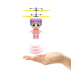 Літаюча лялька індукційна Flying Girl Рожева