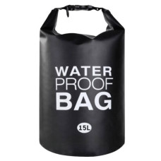 Водонепроникний гермомішок туристичний Waterproof Bag 15л Чорний