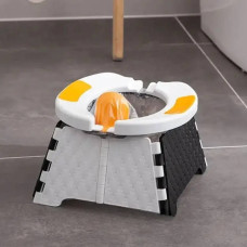 Горщик дитячий складаний для поїздок та подорожей 23×22×15см