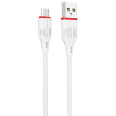 Кабель для зарядного пристрою 1м BOROFONE BX17-Micro Білий