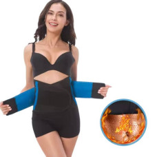 Пояс для схуднення Hot Shapers Belt Power Чорний із синім р-р XXL