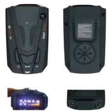 Автомобільний антирадар Radar Detectors V7 Чорний
