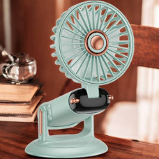 Міні-вентилятор акумуляторний Mini Fan TP-01 Бірюзовий