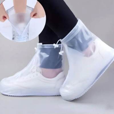 Чохли-бахили від дощу COVER FOR RAIN SHOES Білі XXL