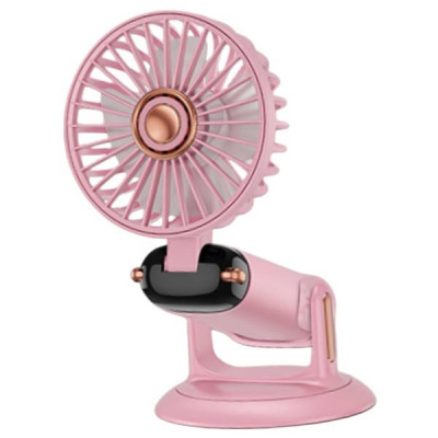 Міні-вентилятор акумуляторний Mini Fan TP-01 Рожевий