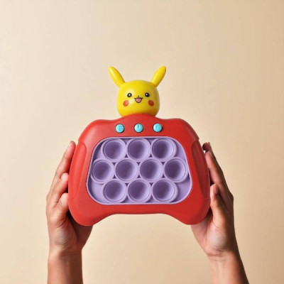 Іграшка антистрес Pop it PRO Pikachu Pokemon Червона