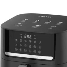 Аерофритюрниця 6,5л 1800Вт 36.2x36.2x34.5см Sokany SK-10040 Чорна
