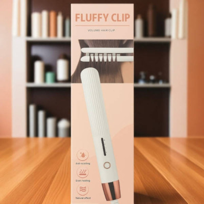 Щипці для волосся для надання об’єму Fluffy Clip Біла