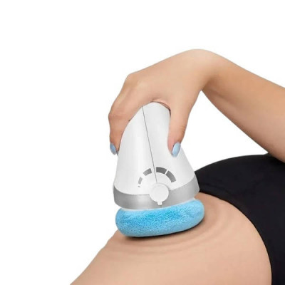 Масажер для тіла зі змінними насадками body relaxer Білий