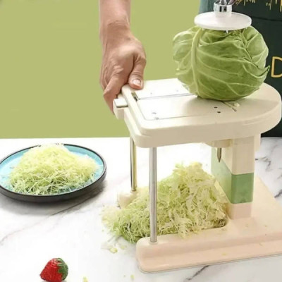 Шинківка для капусти Cabbage cutter Бежевий із зеленим