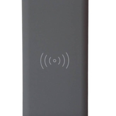 Power bank Fast Charger Wireless Сірий