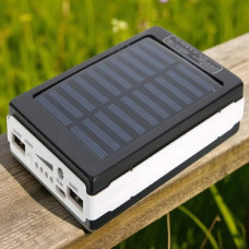 Power Bank із сонячною панеллю та підсвічуванням Solar