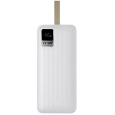 Power bank зі швидкою зарядкою 40000mAh 22,5W KP-93 Білий