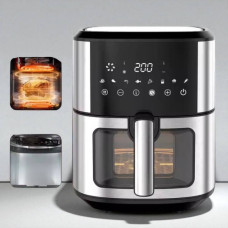 Аерофритюрниця 8,5л 1800Вт Sokany SK-10042 Чорна з сірим
