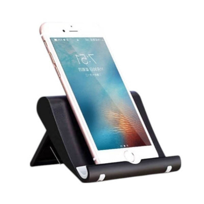 Підставка для телефонів розкладна Mobile phone holder Чорна