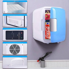 Автохолодильник портативний 4л в прикурювачі Car refrigerator AND LY-898 Білий з блакитним
