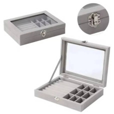 Скринька органайзер для прикрас Jewelry storage box LD-1016 Біла