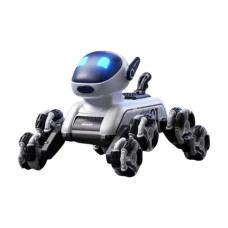 Робот-собака з музикою, керуванням від руки та 8 коліщатками Robot Dog