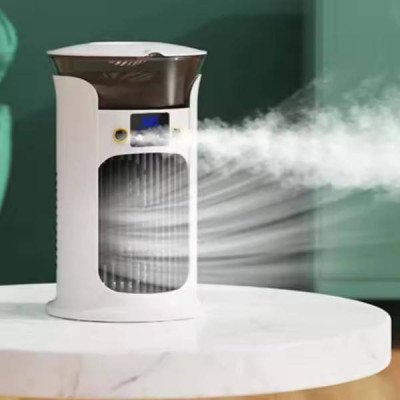 Вентилятор-охолоджувач із резервуаром для води Spray air cooler LY-940 Білий