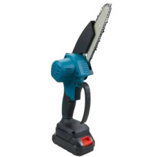 Пила ланцюгова акумуляторна 6" 48V Charging Chainsaw Блакитна з чорним