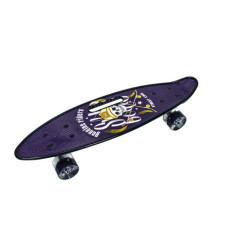 Пенні борд зі колесами, що світяться PU Penny Board Street King Череп