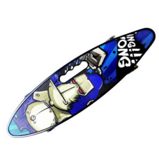 Пенні борд зі світними колесами PU Penny Board Scale Sports Universe Синя горила