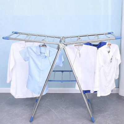 Сушарка для одягу металева підлогова Clothes hanger 19B